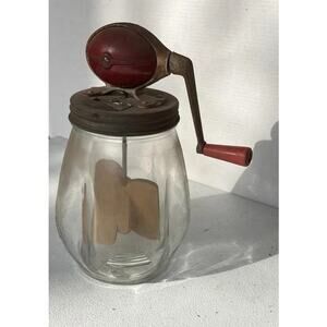 Antique "4 QT Dazey No 4" Hand Crank Butter Churn